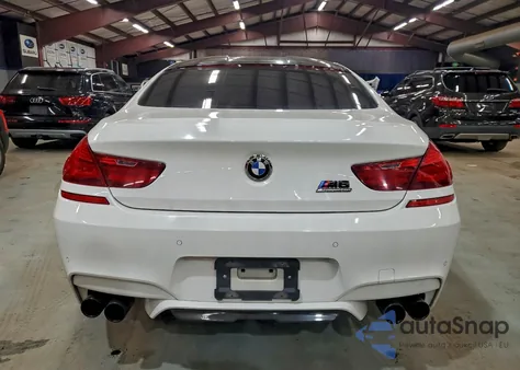 2016 BMW M6 Gran Coupe z USA, uszkodzony, nr VIN WBS6E9C56GG437177